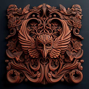 3D model ornate (STL)